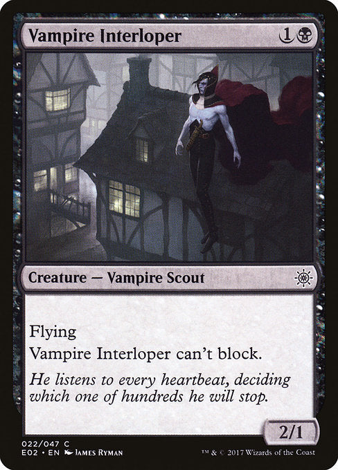 Vampire Interloper (22) [Explorers of Ixalan]