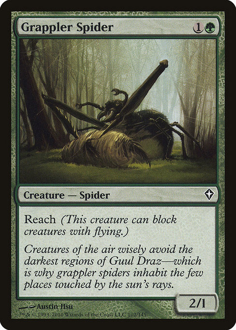Grappler Spider (102) [Worldwake]