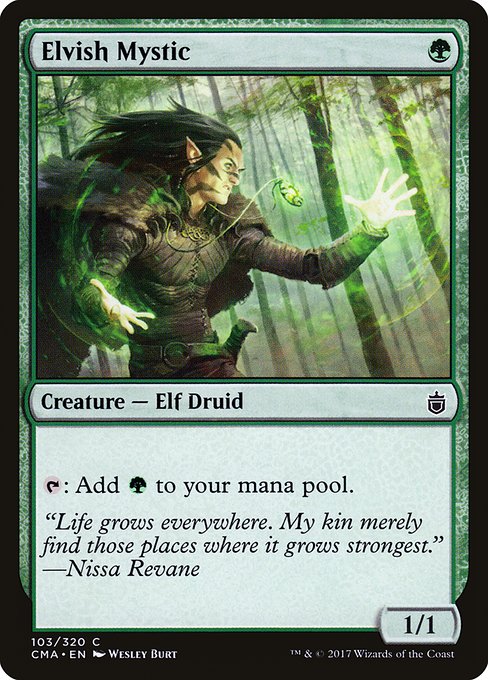Elvish Mystic (103) [Commander Anthology]