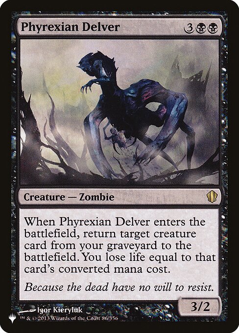 Phyrexian Delver (C13-86) [The List]