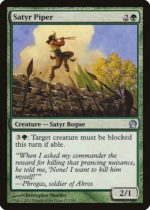 Satyr Piper (175) [Theros]