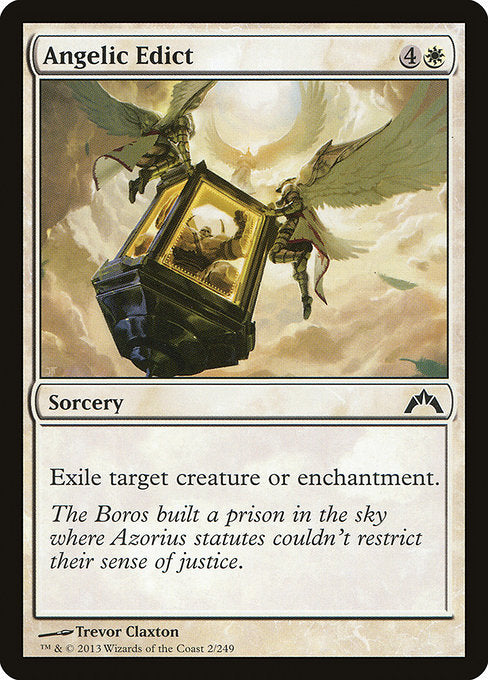 Angelic Edict (2) [Gatecrash]