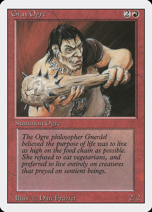 Gray Ogre (157) [Revised Edition]