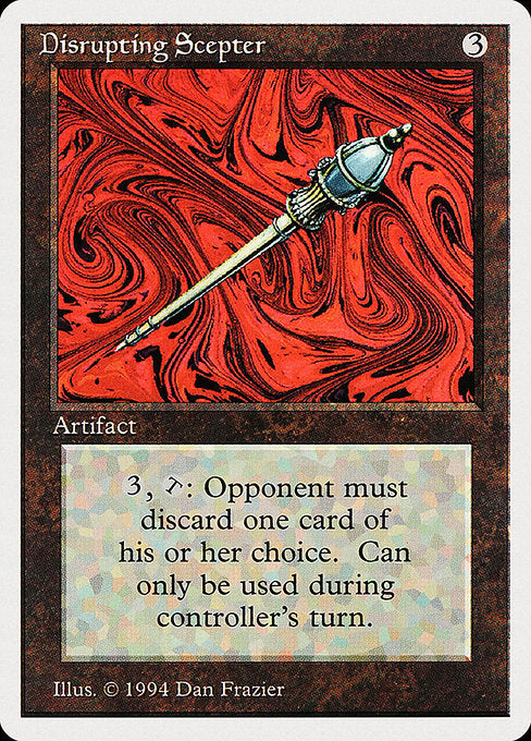 Disrupting Scepter (245) [Summer Magic / Edgar]