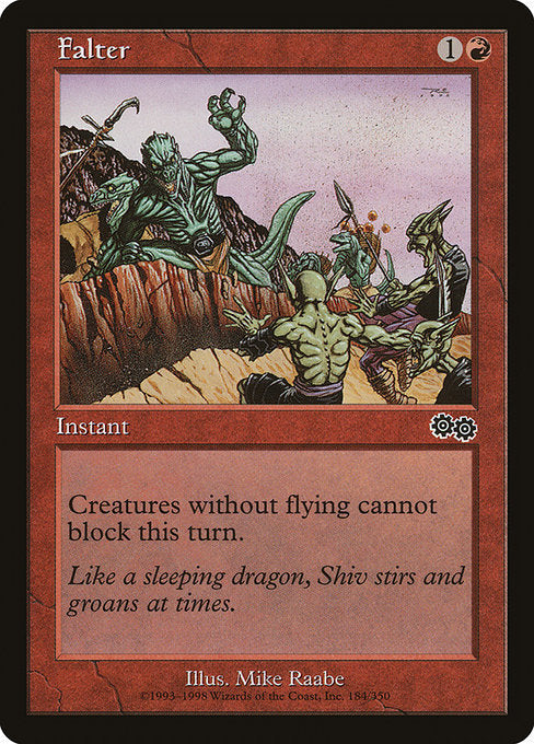 Falter (184) [Urza's Saga]