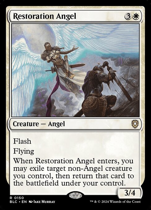 Restoration Angel (150) [Bloomburrow Commander]