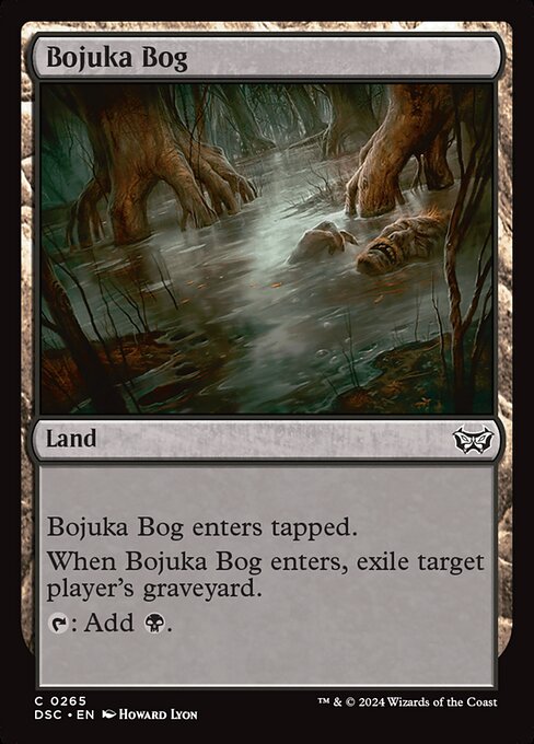 Bojuka Bog (265) [Duskmourn: House of Horror Commander]