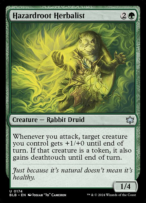 Hazardroot Herbalist (174) [Bloomburrow]