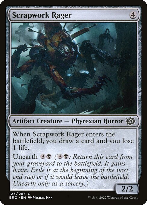 Scrapwork Rager (123) [The Brothers' War]