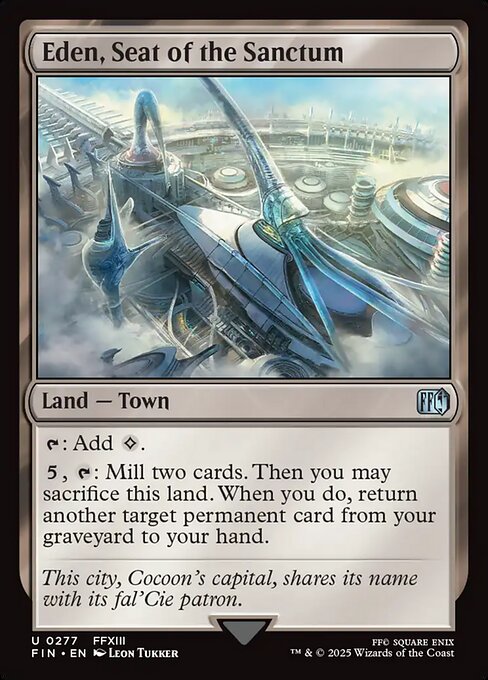 Eden, Seat of the Sanctum (277) [Final Fantasy]