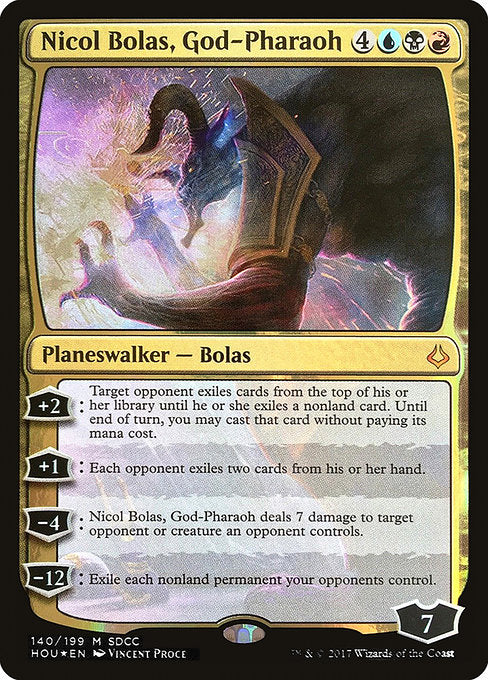 Nicol Bolas, God-Pharaoh (140) [San Diego Comic-Con 2017]