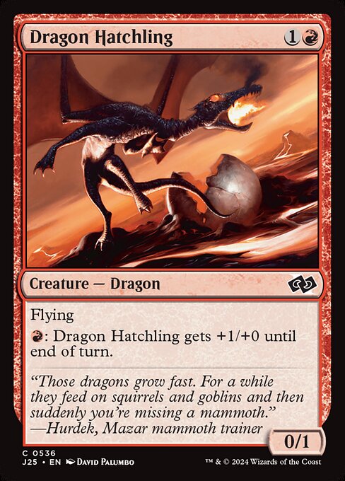 Dragon Hatchling (536) [Foundations Jumpstart]