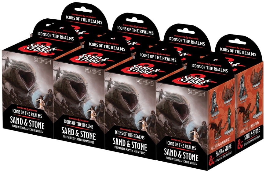 D&amp;D Icons of the Realms Sand &amp; Stone Booster Brick image 0