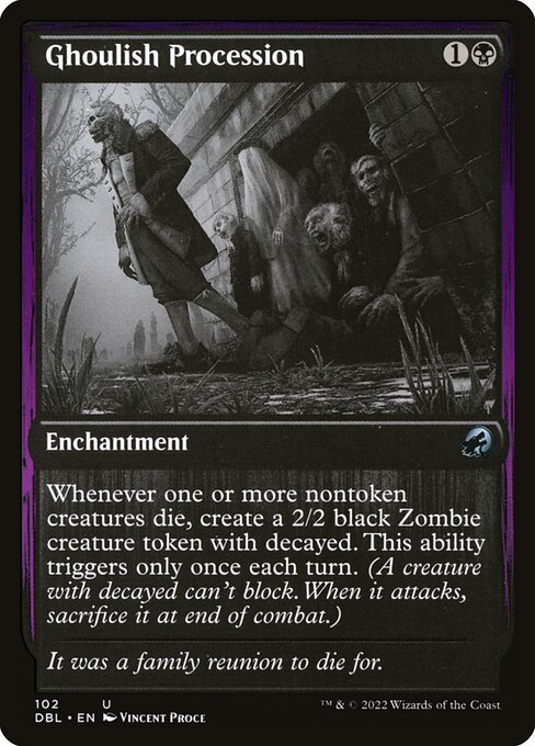 Ghoulish Procession (102) [Innistrad: Double Feature]