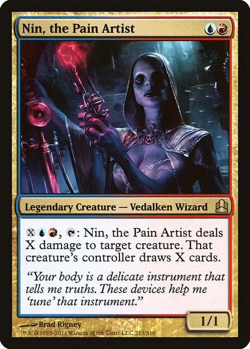 Nin, the Pain Artist (213) [Commander 2011]