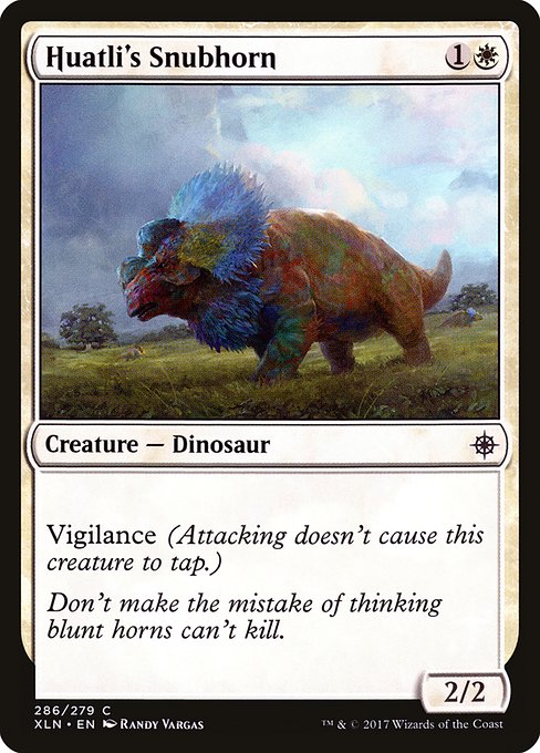 Huatli's Snubhorn (286) [Ixalan]