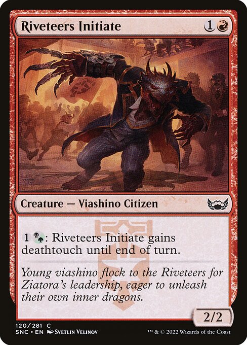 Riveteers Initiate (120) [Streets of New Capenna]