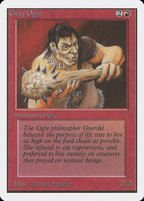 Gray Ogre (157) [Unlimited Edition]