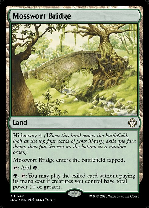 Mosswort Bridge (342) [The Lost Caverns of Ixalan Commander]