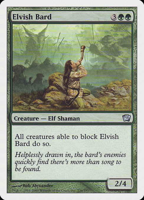 Elvish Bard (236) [Ninth Edition]