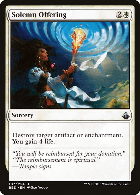 Solemn Offering (107) [Battlebond]