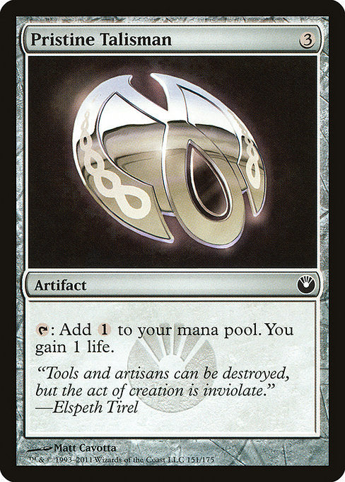 Pristine Talisman (151) [New Phyrexia Promos]