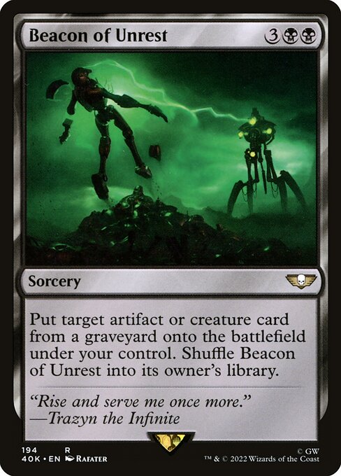 Beacon of Unrest (194) [Warhammer 40,000 Commander]