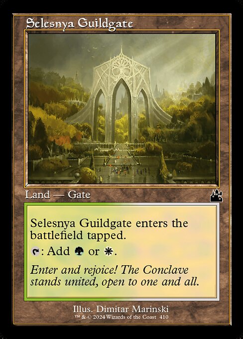 Selesnya Guildgate (410) [Ravnica Remastered]