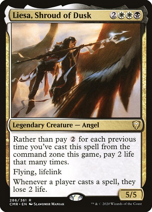 Liesa, Shroud of Dusk (286) [Commander Legends]