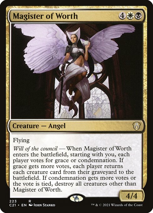 Magister of Worth (223) [Commander 2021]