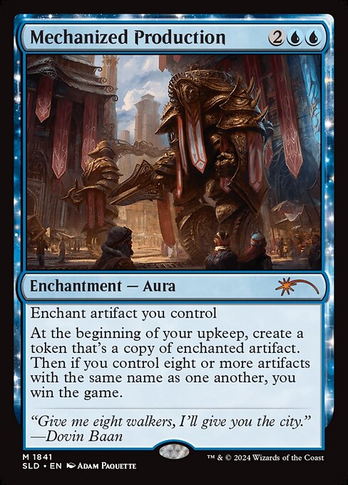 Mechanized Production (1841) [Secret Lair Drop]