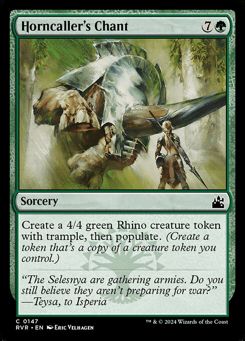 Horncaller's Chant (147) [Ravnica Remastered]