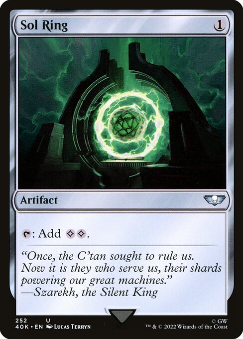 Sol Ring (252) [Warhammer 40,000 Commander]