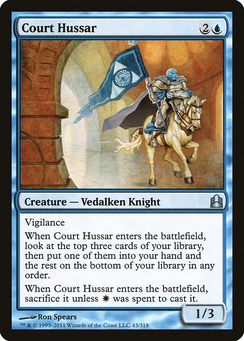 Court Hussar (43) [Commander 2011]