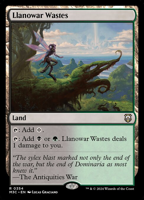 Llanowar Wastes (354) [Modern Horizons 3 Commander]