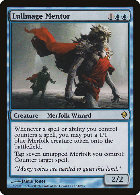 Lullmage Mentor (54) [Zendikar]