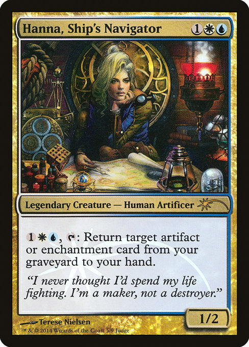 Hanna, Ship's Navigator (5) [Judge Gift Cards 2014]