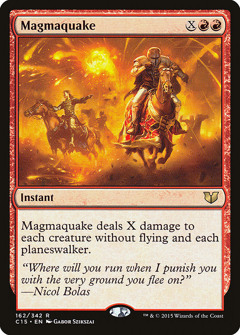 Magmaquake (162) [Commander 2015]