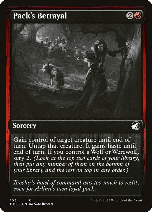Pack's Betrayal (153) [Innistrad: Double Feature]