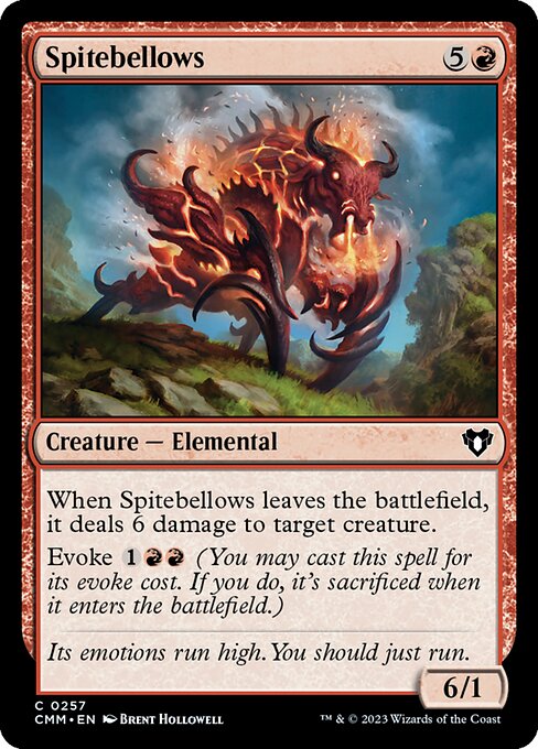 Spitebellows (257) [Commander Masters]