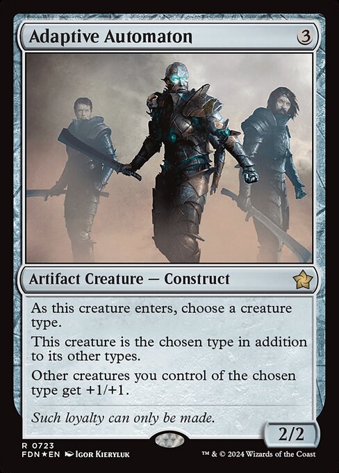 Adaptive Automaton (723) [Foundations]