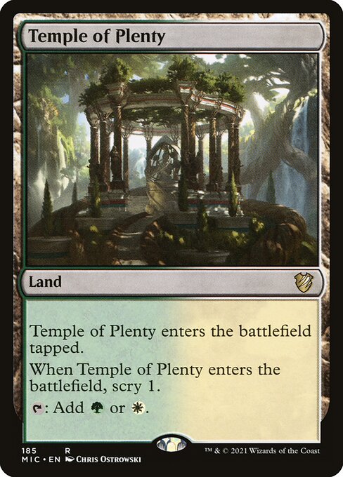 Temple of Plenty (185) [Midnight Hunt Commander]