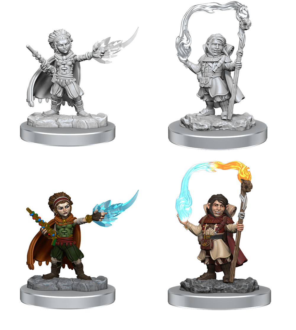 D&amp;D Nolzur’s Marvelous Miniatures: Halfing Wizard Wave 20 image 0
