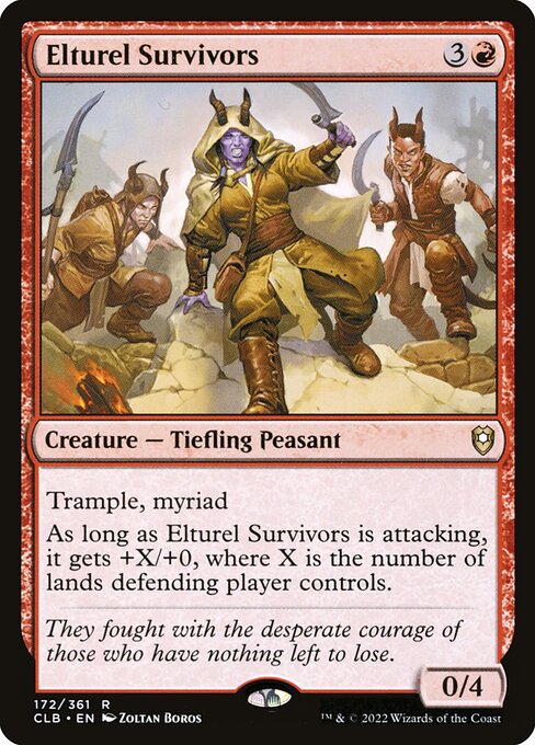 Elturel Survivors (172) [Commander Legends: Battle for Baldur's Gate]