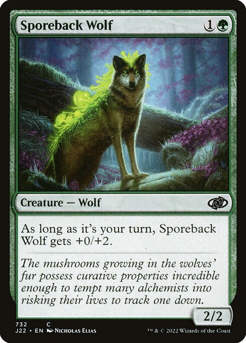 Sporeback Wolf (732) [Jumpstart 2022]