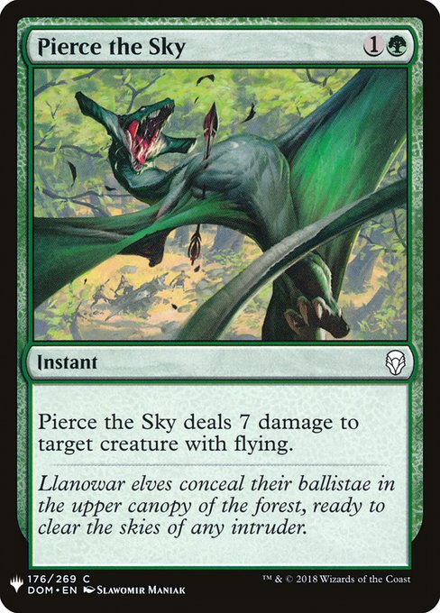 Pierce the Sky (DOM-176) [The List]