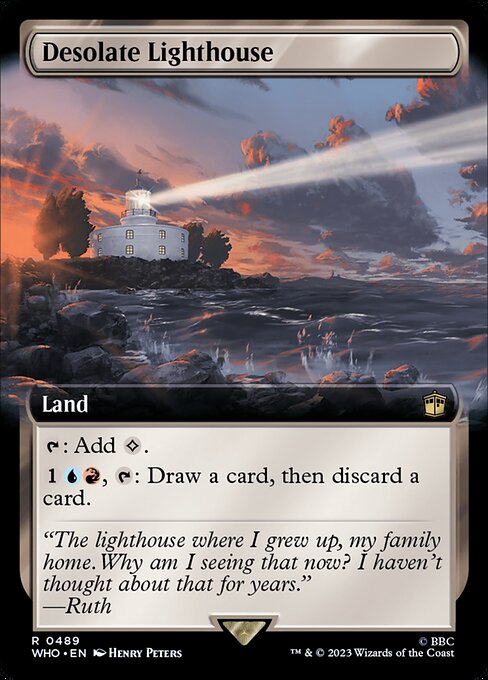 Desolate Lighthouse (489) [Doctor Who] [Extended Art]