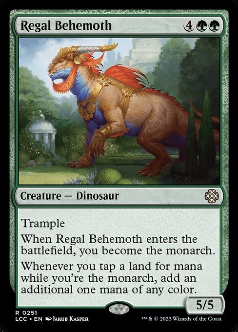 Regal Behemoth (251) [The Lost Caverns of Ixalan Commander]