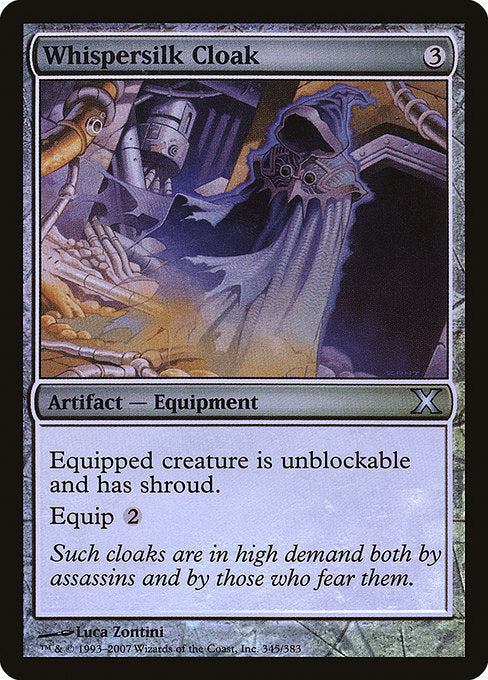 Whispersilk Cloak (345★) [Tenth Edition]