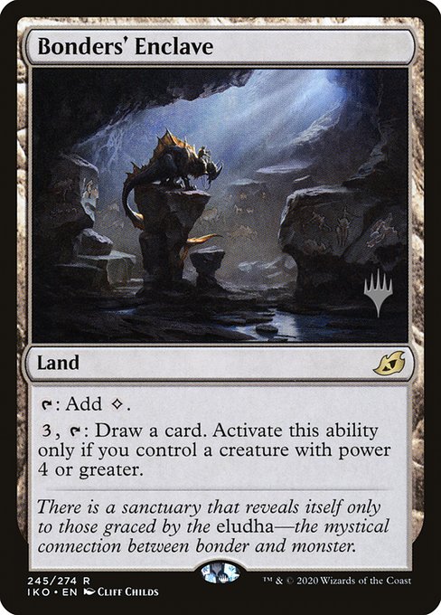 Bonders' Enclave (245p) [Ikoria: Lair of Behemoths Promos]